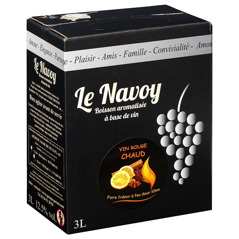 Vin chaud rouge Le Navoy BIB 500 cl - Mon Club Des Cavistes